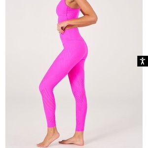 Onzie Knockout Pink Selenite Midi Leggings
